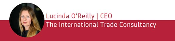 Lucinda O'Reilly, CEO at The International Trade Consultancy.
