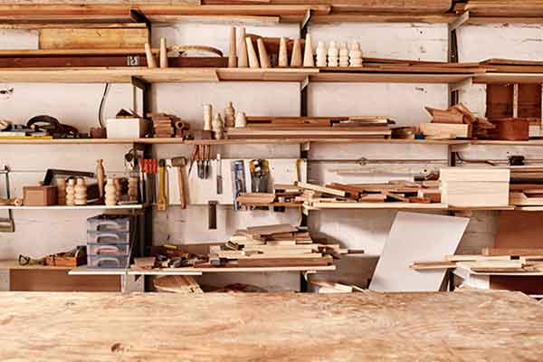 A tradesman's workshop
