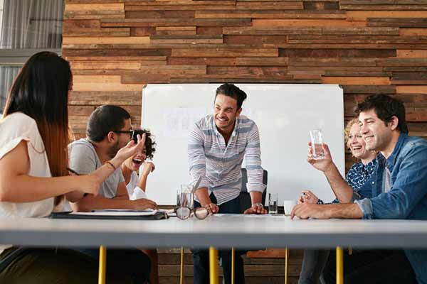Why every company needs business insurance - Agency team meeting