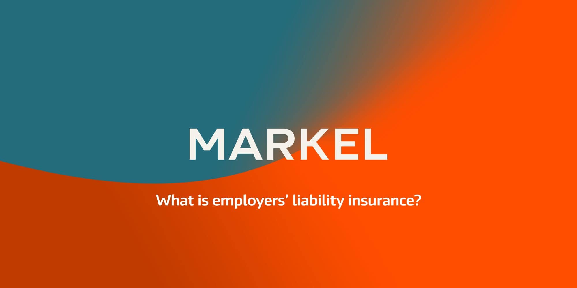 Markel video thumbnail about employers’ liability insurance overview