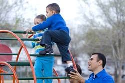 Keeping kids safe on winter playgrounds