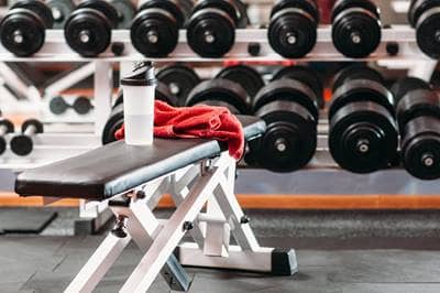weights and bench