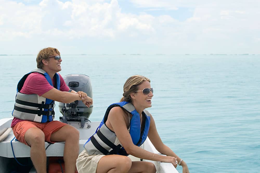 Couple on Fishing Boat