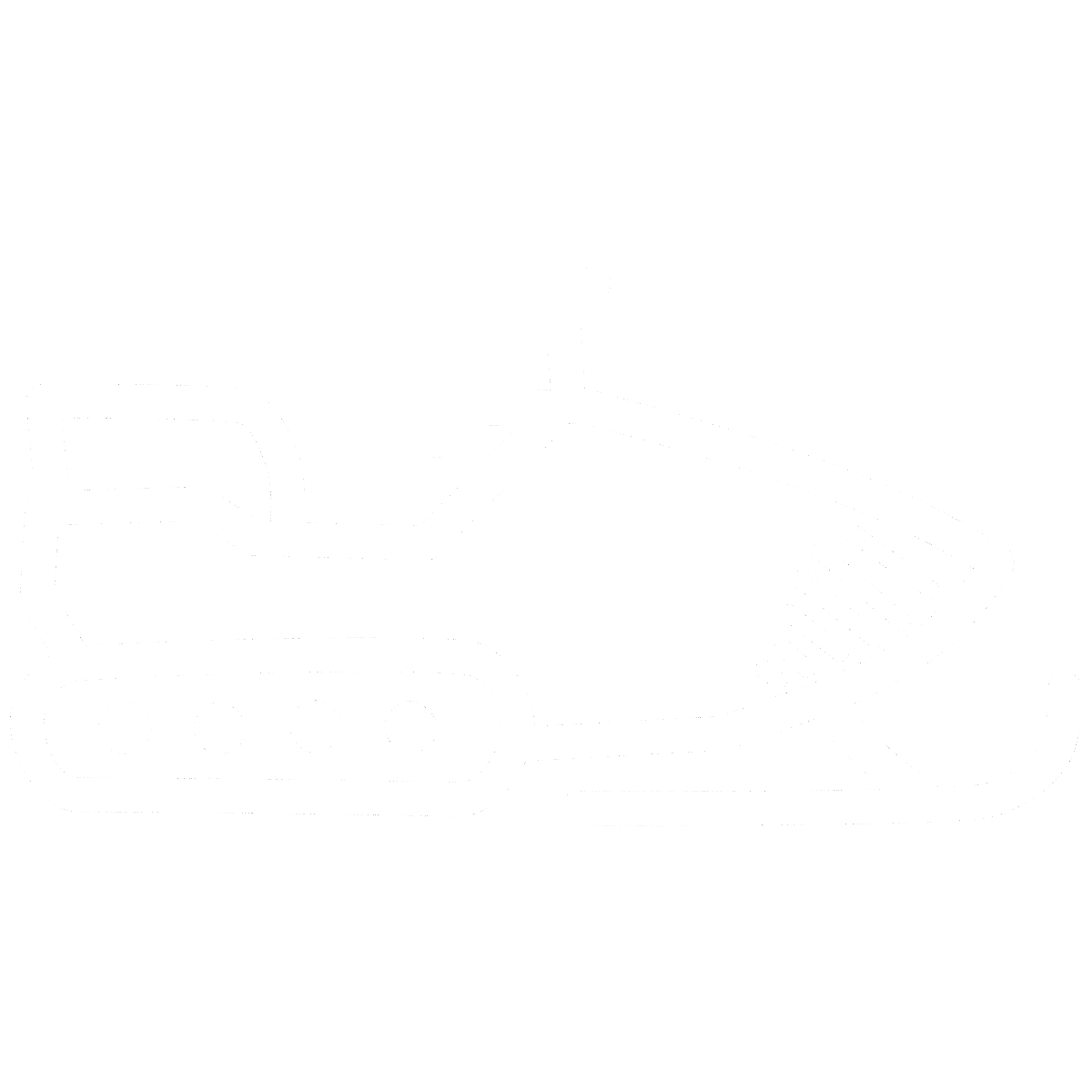 白色的雪地图标