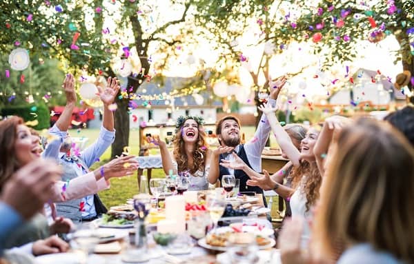 Outdoor party