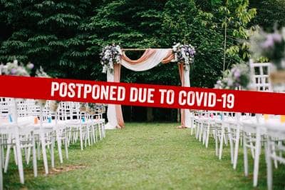 wedding postponed