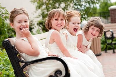 Kids at weddings